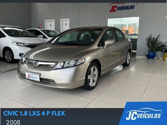 HONDA CIVIC 1.8 LXS 16V FLEX 4P MANUAL